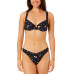Juniors' Floral-Print Scoop-Neck Bralette Bikini Top & V-Front Hipster Bottoms