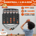 - Low Post Line-Up | Wall Mounted Giant Basketball 4 In a Row w/ 5+Games | Basketball Hoop For Room Wall Games | Mini Hoop