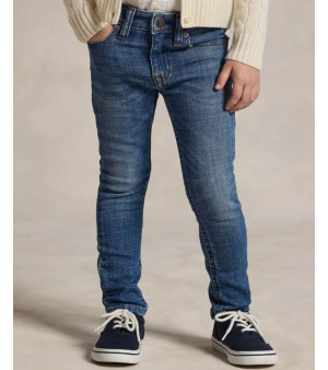 Polo Ralph Lauren, Toddler and Little Girls High-Rise Skinny Fit Stretch Jeans