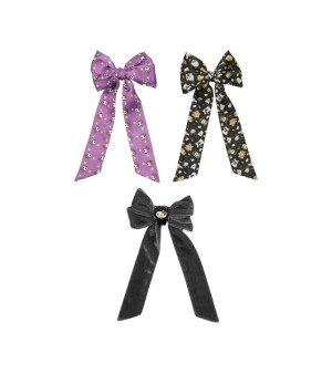 & Friends Halloween 3-Piece Hair Clip Bow Set