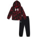 Toddler & Little Boys 2-Pc. Printed Full-Zip Hoodie & Solid Joggers Set
