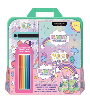 Kaleidoscope, - Kawaii Wonderland Coloring Activity Set