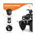 12V Kids Ride on ATV with LED Lights and Treaded Tires and LED lights