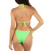 Juniors' Reversible Triangle Bikini Top & Bottoms