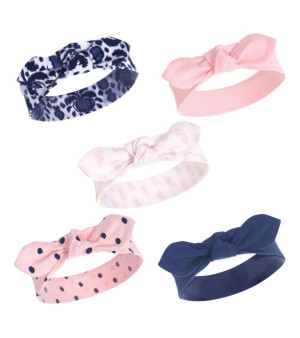 Yoga Sprout, Baby Girls Cotton Headbands 5pk