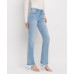 Women's High Rise Mini Bootcut Jeans