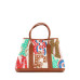36 Electrique Garden Party Tote Printed Toile and Leather
