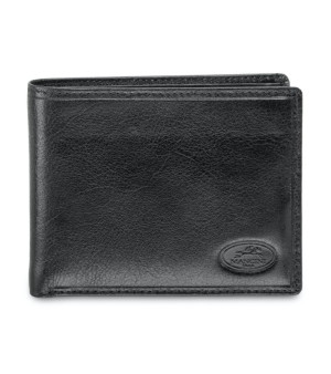Mancini, Men's Equestrian2 Collection RFID Secure Billfold with Removable Left Wing Passcase and Coin Pocket