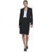 Asymmetrical Open-Front Blazer, Regular and Petite Sizes