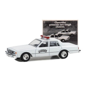 Greenlight Collectibles, 1/64 1980 Chevrolet Impala 9C1 Police, Vintage like Ad Cars Series 9 39130-E