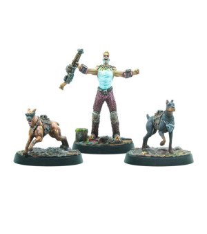 Modiphius, - Wasteland Warfare - Raiders Pack Top Dogs Miniatures