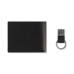 Men's Logo Graphic Wallet & Keychain