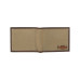 Men's Canvas with Leather Trim Bifold Wallet