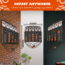 - Low Post Line-Up | Wall Mounted Giant Basketball 4 In a Row w/ 5+Games | Basketball Hoop For Room Wall Games | Mini Hoop