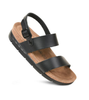 - Tori Casual Non-Slip Comfy Leather Platform Sandals