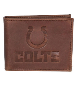 Evergreen Enterprises, Men's Brown Indianapolis Colts Bifold Leather Wallet
