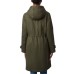 Juniors Long Hooded Parka Coat
