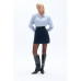 Women's High Waist Mini Knit Skirt