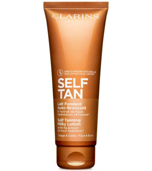 Clarins, Self Tanning Face & Body Milky Lotion, 4.2 oz.