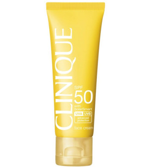 Clinique, Sun SPF 50 Face Cream, 1.7 oz.