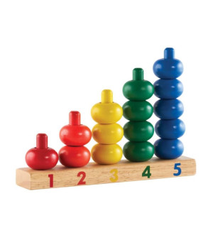 Kaplan Early Learning, 1 to 5 Ring Counter