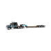 1/64 Peterbilt with Fontaine Magnitude Lowboy & Fliptail, Cappello Heavy Transport, DCP