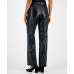 Petite Faux-Leather Pull-On Pants