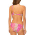 Juniors' Shine On Convertible One-Shoulder Bikini Top & Sunday Ruched-Side Bikini Bottoms