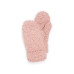 Women's Popcorn Mitten Accessories, Rose Gold, One Size