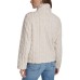 Andrew Marc Sport Women's Cable-Knit Fleece Jacket
