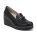 Color: Black Faux Leather