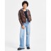 Juniors' Hooded Faux-Leather Moto Jacket