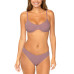 Juniors' Solid Underwire Bikini Top & Bottoms