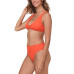 Andie Women's The Nora Triangle Ribbed Bikini Top & The 90s High-Waisted Ribbed Bikini Bottoms