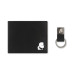 Men's Logo Graphic Wallet & Keychain