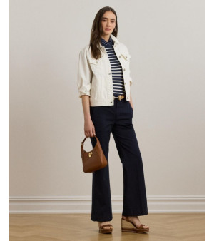 Lauren Ralph Lauren, Women's Stretch Cotton Chino Flare Pants
