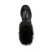 Women's Brina-Fur Mid Shaft Lug Sole Boots