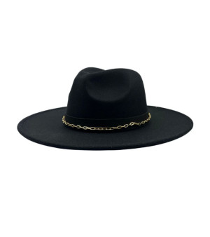 Marcus Adler, Chain Trim Wool Blend Panama Hat