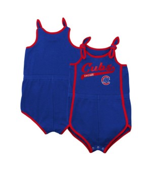 Outerstuff, Little Boys and Girls Royal Chicago Cubs Hit and Run Bodysuit