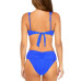 Juniors' Ruched Tie-Back Bikini Top & Bottoms