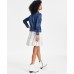 Cotton Denim Trucker Jacket