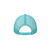 Chill Beach Vibes White & Aqua Foam Trucker Hat