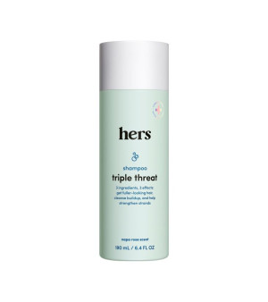 Hers, Triple Threat Hair Thickening Shampoo