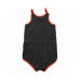 Toddler Boys and Girls Black San Francisco Giants Hit and Run Bodysuit