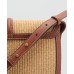 Women's Contrast Canvas Crossbody Bag