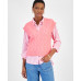 Women's Extended Shoulder Cable-Knit Sweater Vest