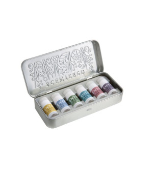 Scentered, Wellbeing Ritual Aromatherapy Mini Tin Whole Collection Balm, Set of 6, 1.5 gram each