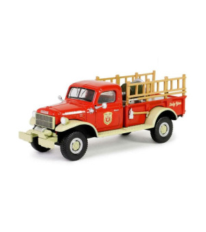 Greenlight Collectibles, 1/64 Dodge Power Wagon Fire Truck Smokey Bear Series Greenlight