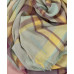 Spring Woven Plaid Square Scarf