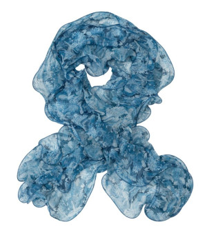 Lauren Ralph Lauren, Pre-Spring Floral Double Ruffle Scarf